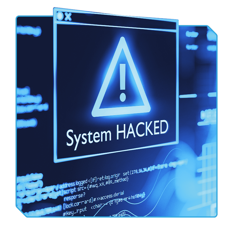 Grafika przedstawiająca kompleksową usługę Cybersecurity TrustIT, z ikonami symbolizującymi ochronę systemów, monitorowanie bezpieczeństwa, reakcję na zagrożenia i edukację w zakresie cyberbezpieczeństwa.